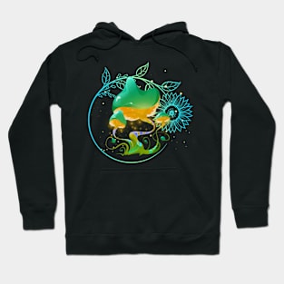 Strange Art Series Art 10 Shroom Garden Hoodie